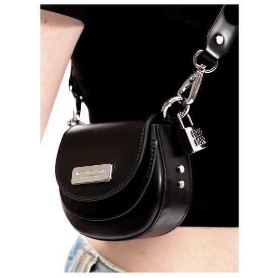Diagonal saddle leather bag - Memoo.com Diagonal saddle leather bag - Memoo.com